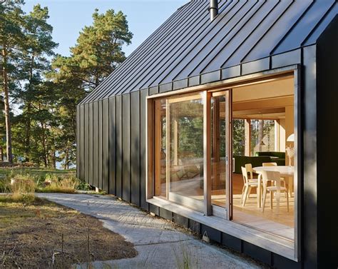 metal clad summer house|steel summer house design.